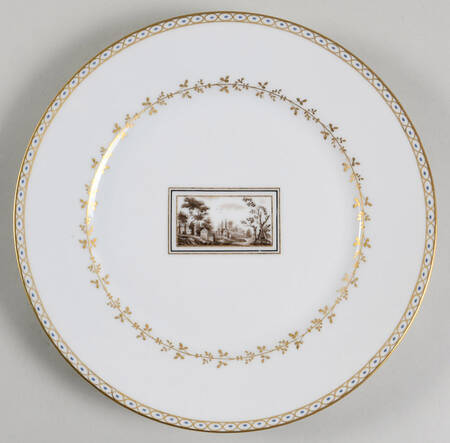 Fiesole (Italian Scene) Dinner Plate