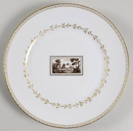 Fiesole (Italian Scene) Dinner Plate