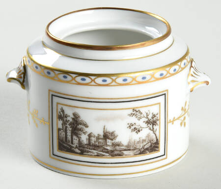 Fiesole (Italian Scene) Mini Sugar Bowl No Lid