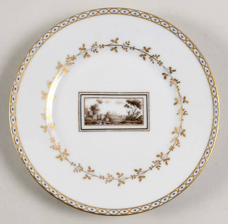 Fiesole (Italian Scene) Bread & Butter Plate