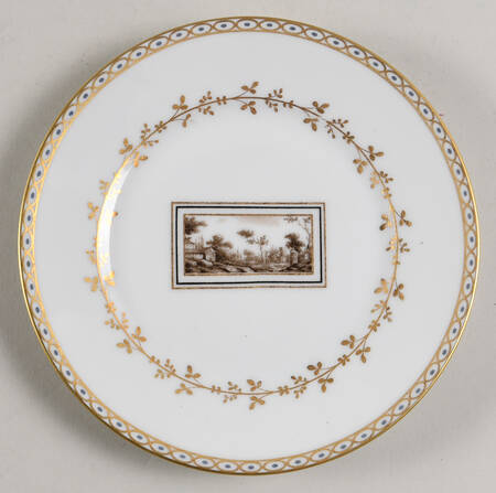 Fiesole (Italian Scene) Bread & Butter Plate