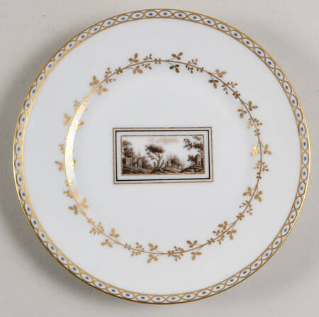 Fiesole (Italian Scene) Bread & Butter Plate