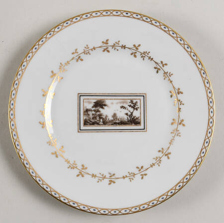 Fiesole (Italian Scene) Bread & Butter Plate