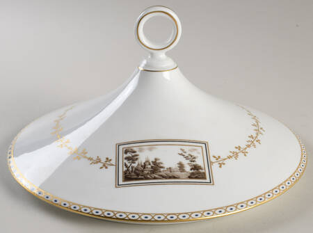 Fiesole (Italian Scene) Lid for Tureen