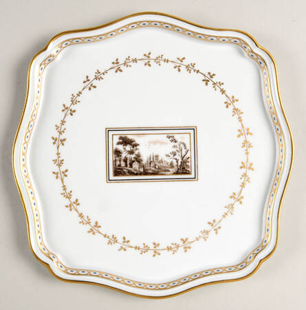 Fiesole (Italian Scene) 8" Square Tray
