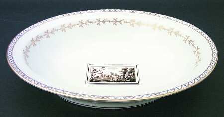 Fiesole (Italian Scene) 9" Oval Vegetable Bowl