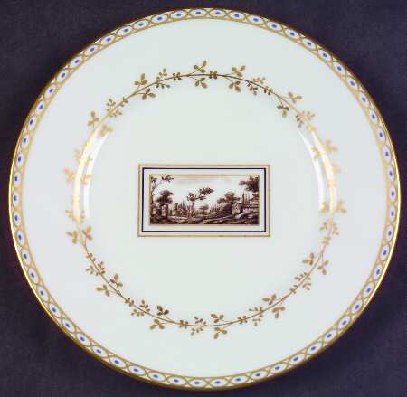 Fiesole (Italian Scene) Bread & Butter Plate
