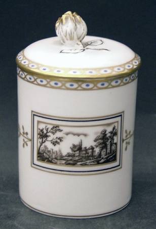Fiesole (Italian Scene) 2" Round Box & Lid