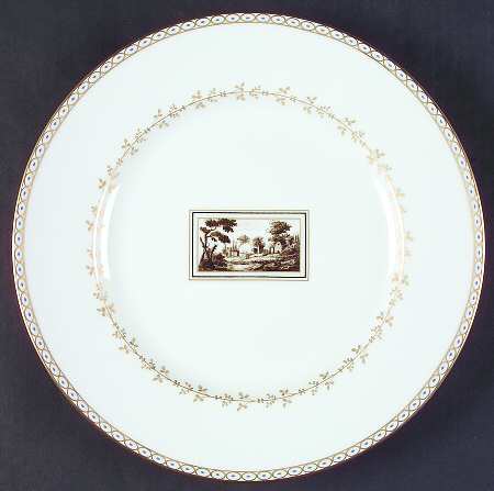 Fiesole (Italian Scene) Large Dinner Plate