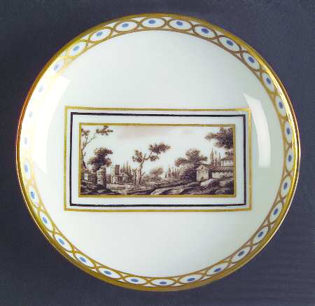 Fiesole (Italian Scene) Butter Pat
