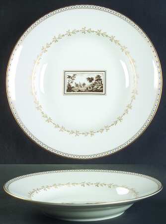 Fiesole (Italian Scene) Large Rim Soup Bowl
