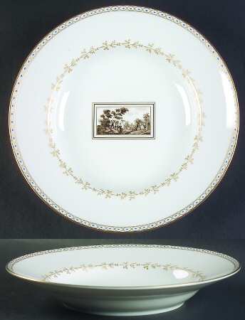 Fiesole (Italian Scene) Large Rim Soup Bowl