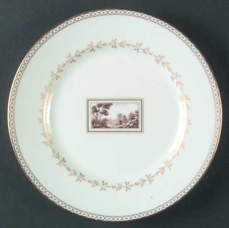 Fiesole (Italian Scene) Luncheon Plate