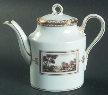 Fiesole (Italian Scene) Individual Teapot & Lid