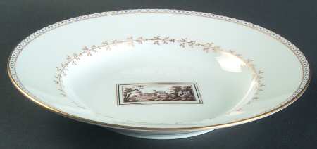 Fiesole (Italian Scene) Large Rim Soup Bowl