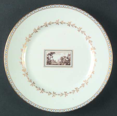 Fiesole (Italian Scene) Luncheon Plate