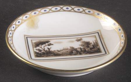 Fiesole (Italian Scene) Butter Pat