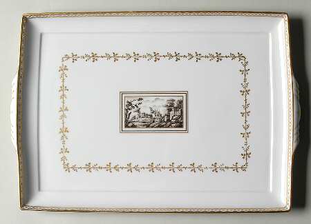 Fiesole (Italian Scene) 13" Rectangular Tray