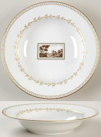 Fiesole (Italian Scene) Rim Soup Bowl