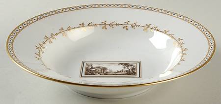 Fiesole (Italian Scene) Rim Soup Bowl