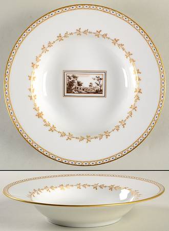 Fiesole (Italian Scene) Rim Soup Bowl