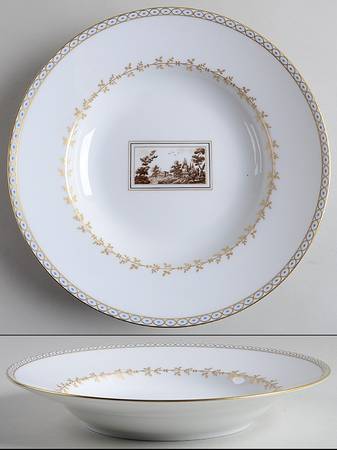 Fiesole (Italian Scene) Large Rim Soup Bowl