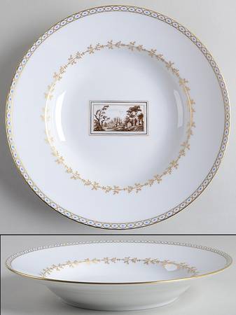 Fiesole (Italian Scene) Large Rim Soup Bowl