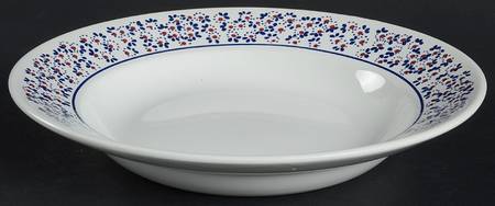 GIN10 Large Rim Soup Bowl