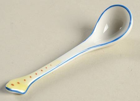 GIN2 Ceramic Individual Soup Spoon/Ladle