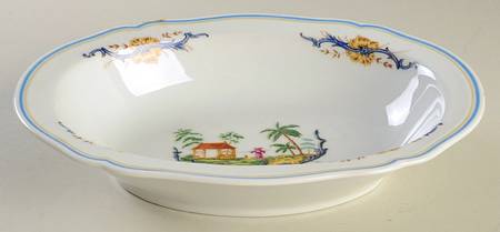 GIN2 9" Oval Vegetable Bowl