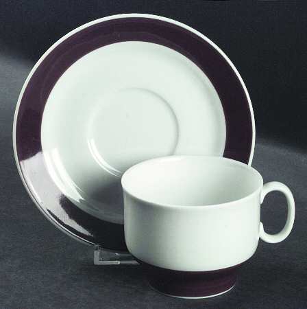GIN20 Footed Cup & Saucer Set