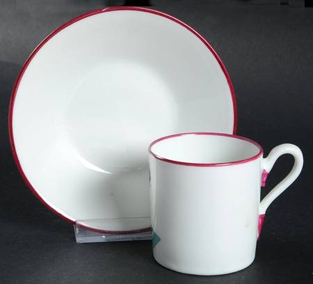 Circo Series Flat Demitasse Cup & Saucer Set
