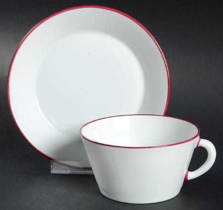 Circo Series Flat Cup & Saucer Set