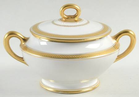 Grecian Sugar Bowl & Lid