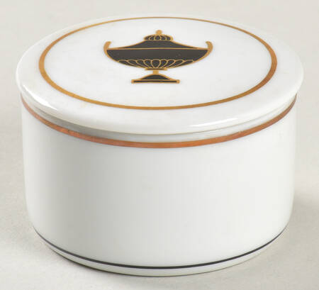 Impero Black Trinket Box & Lid