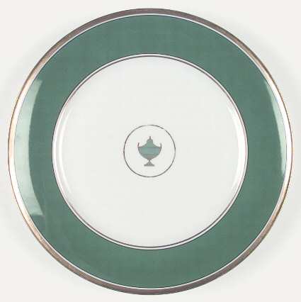 Impero Green Dinner Plate