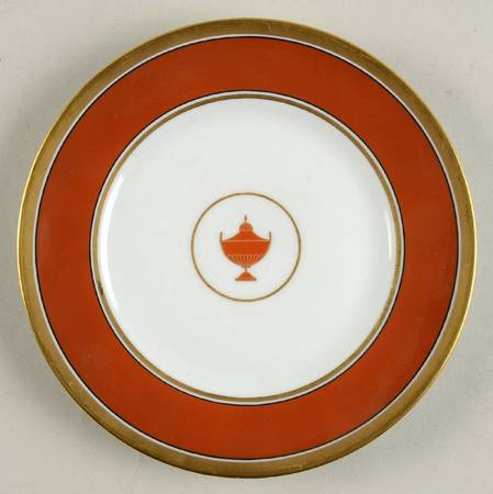 Impero Red Bread & Butter Plate