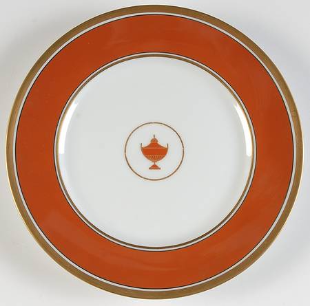 Impero Red Salad Plate