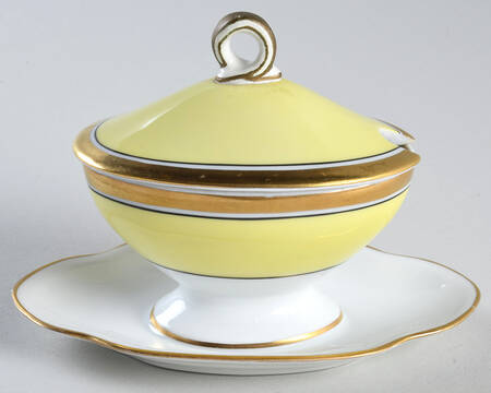 Impero Yellow Mustard Jar & Lid