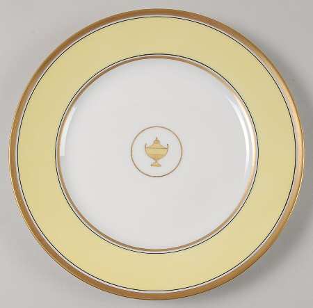 Impero Yellow Luncheon Plate