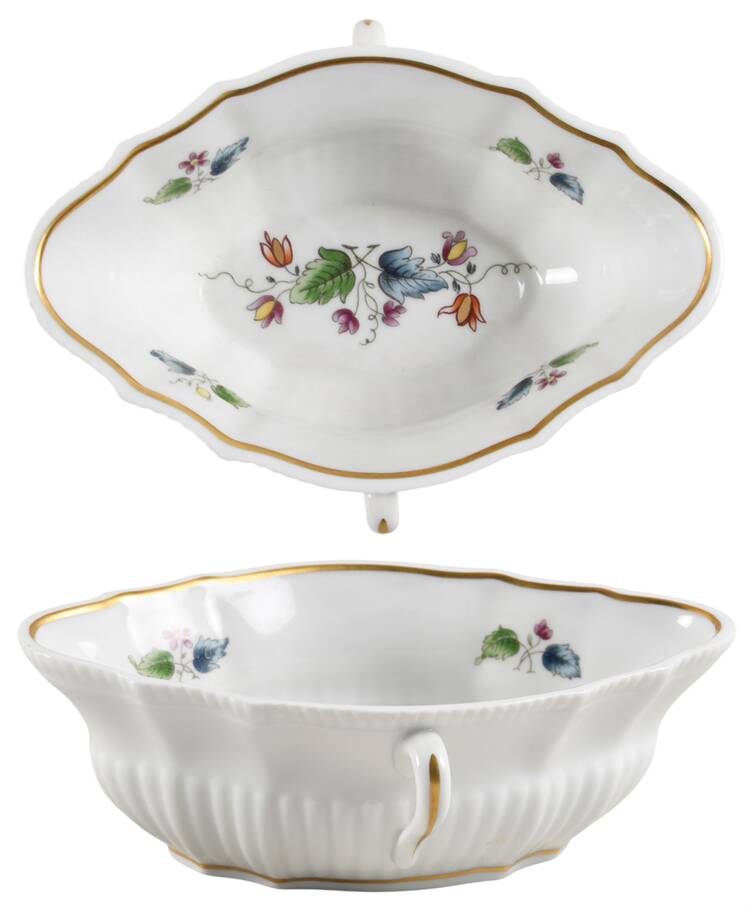 Ischia (Antico Doccia Shape) Open Sauce Boat