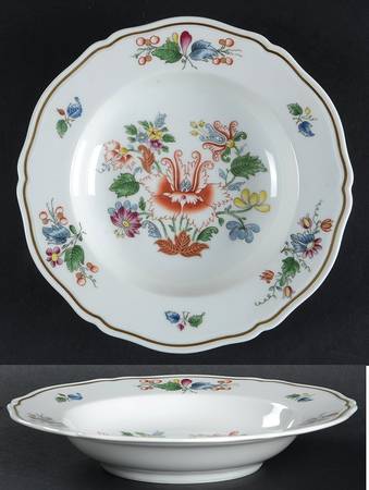 Ischia (Antico Doccia Shape) Rim Soup Bowl