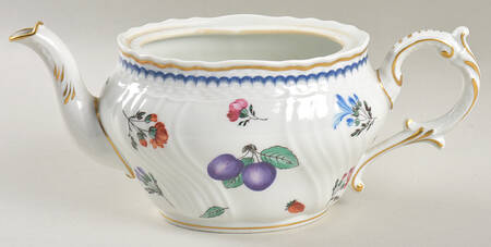 Italian Fruits (Antico Doccia) Mini Teapot No Lid
