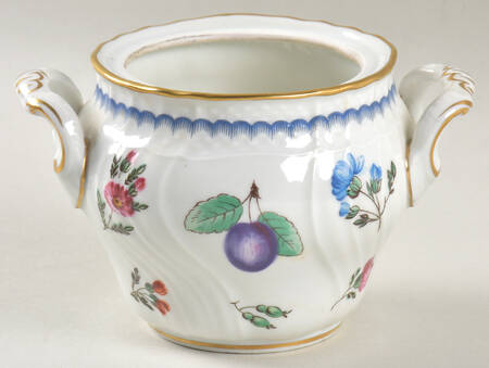 Italian Fruits (Antico Doccia) Sugar Bowl No Lid