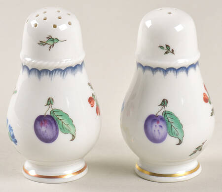 Italian Fruits (Antico Doccia) Salt & Pepper Set