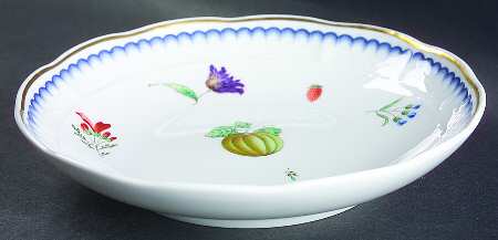 Italian Fruits (Antico Doccia) Coupe Soup Bowl