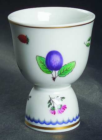Italian Fruits (Antico Doccia) Double Egg Cup