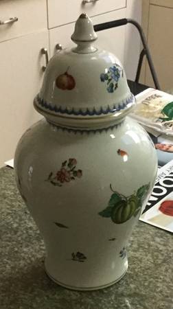 Italian Fruits (Antico Doccia) Large Ginger Jar & Lid