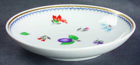 Italian Fruits (Antico Doccia) 5" Round Nut Dish