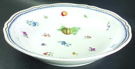 Italian Fruits (Antico Doccia) 12" Deep Round Platter